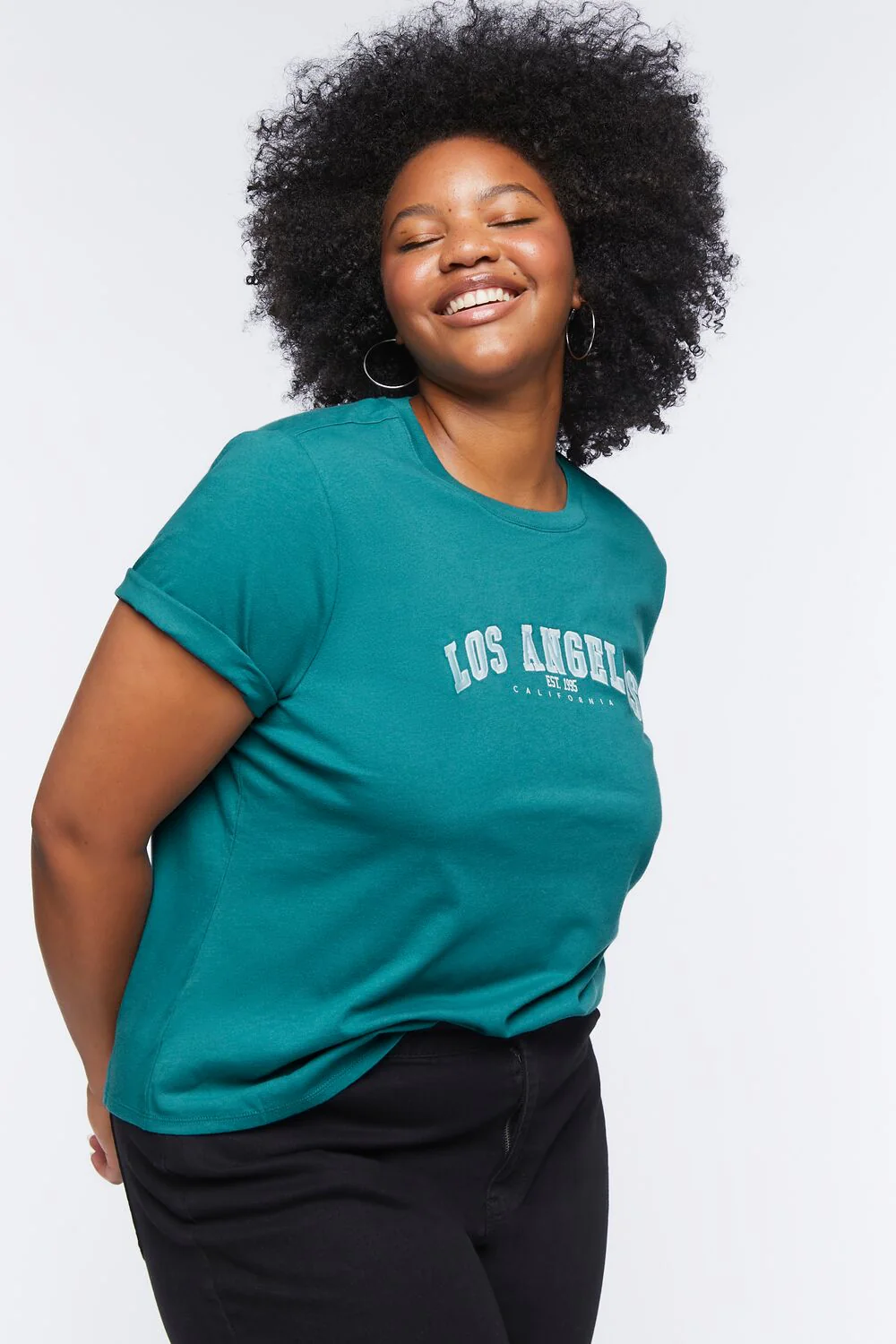 Plus Size Organically Grown Cotton Tee - Image 6