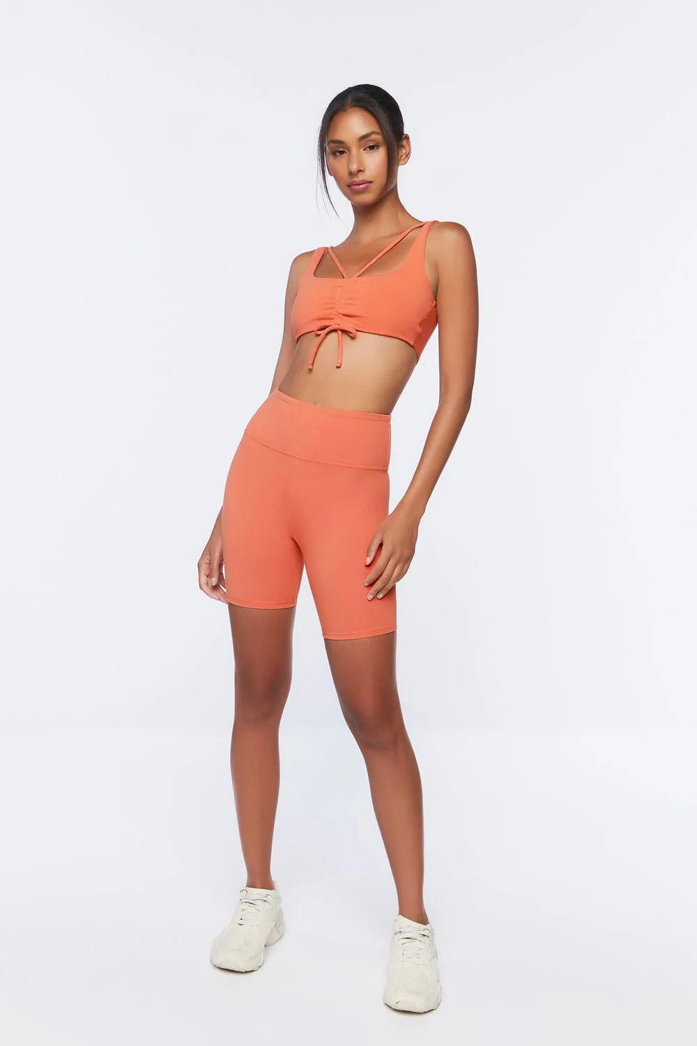 Drawstring Sports Bra - Image 4