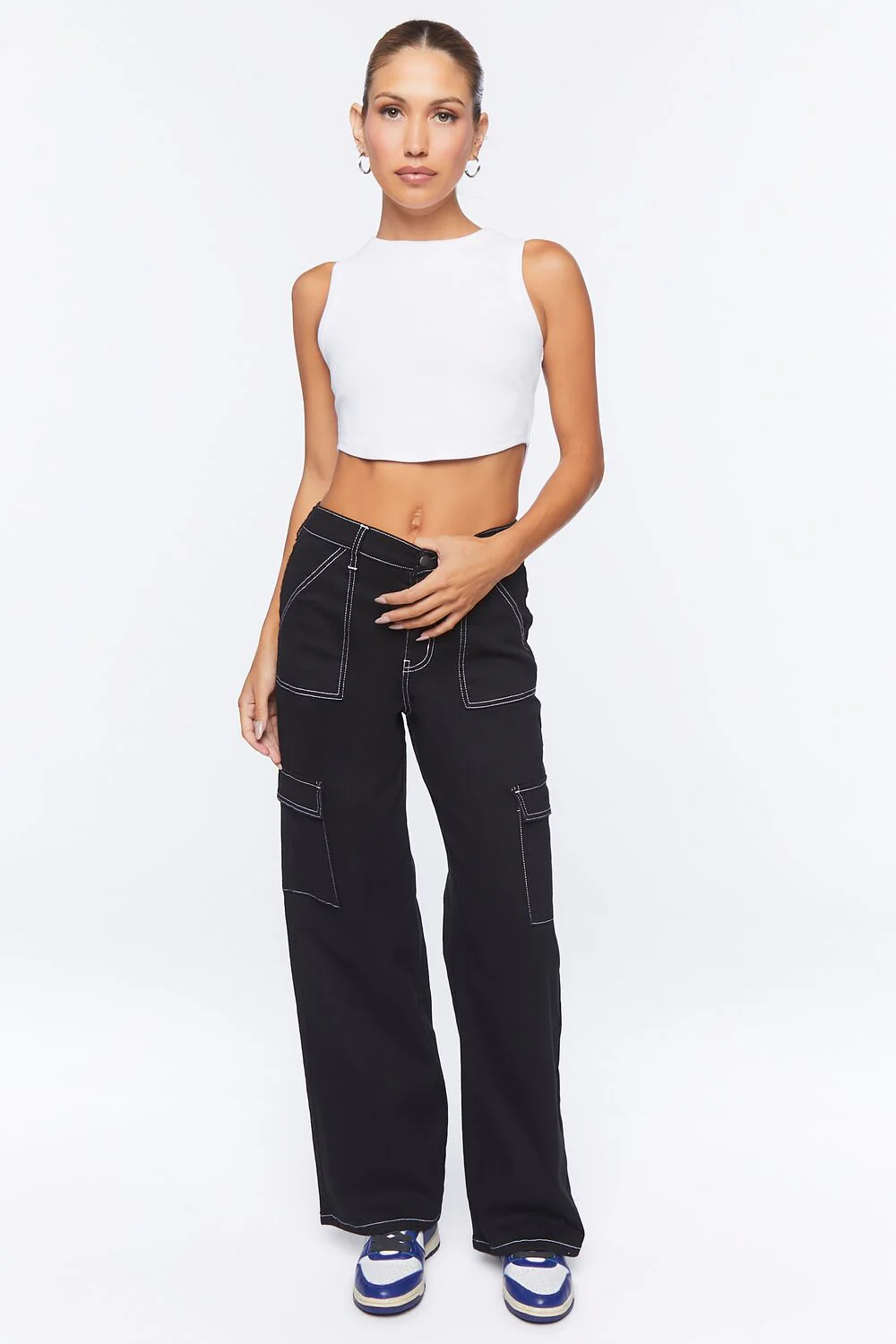 Twill Cargo Pants - Image 6