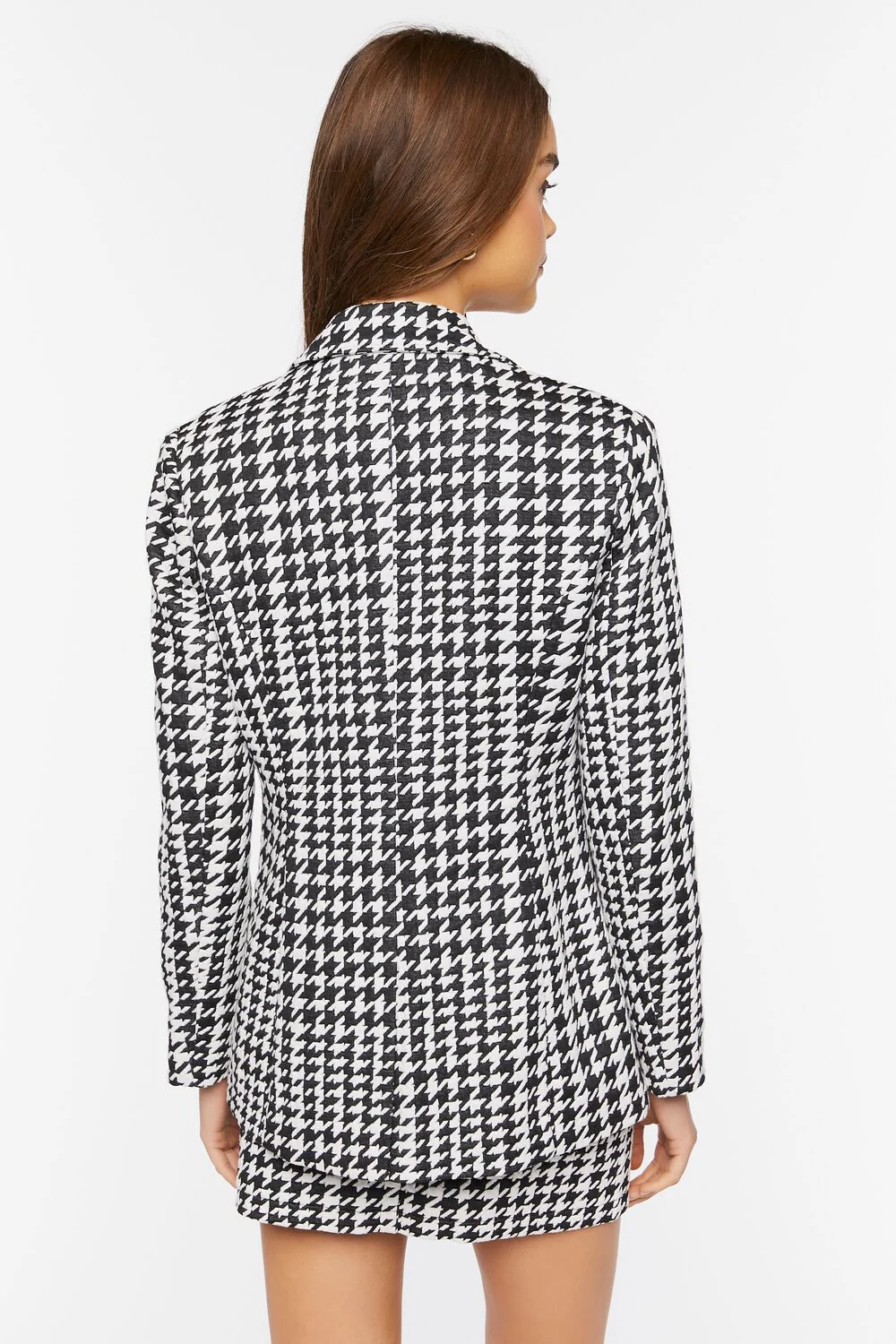 Houndstooth Print Blazer - Image 3