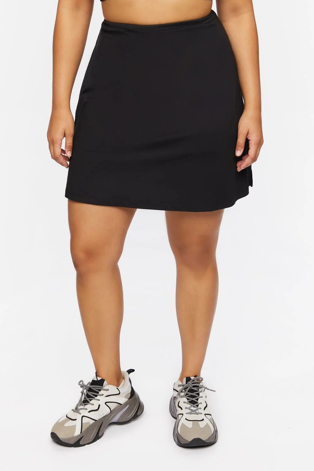 Plus Size Active High-Rise Skort - Image 2