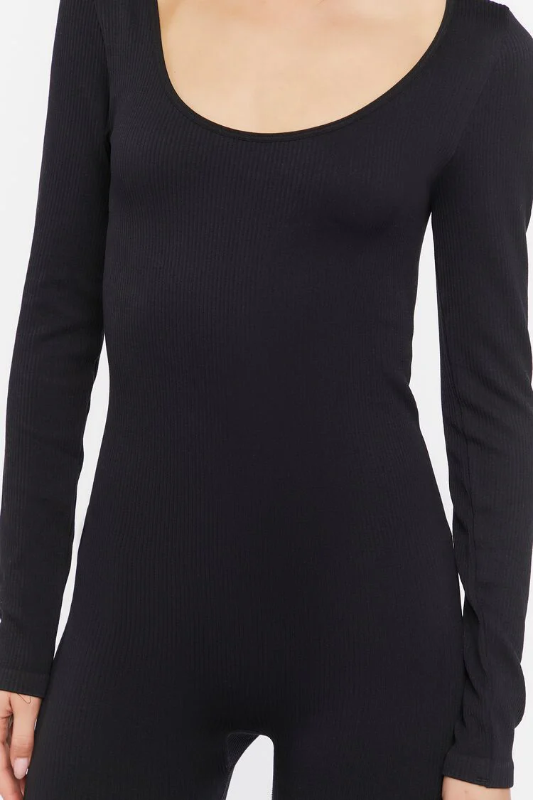 Seamless Ribbed Jumpsuit - Image 5