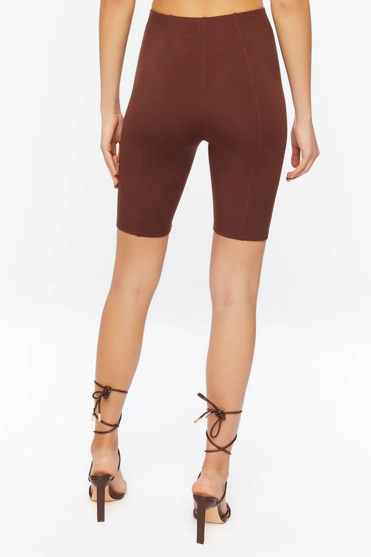 Ponte Knit Biker Shorts - Image 4