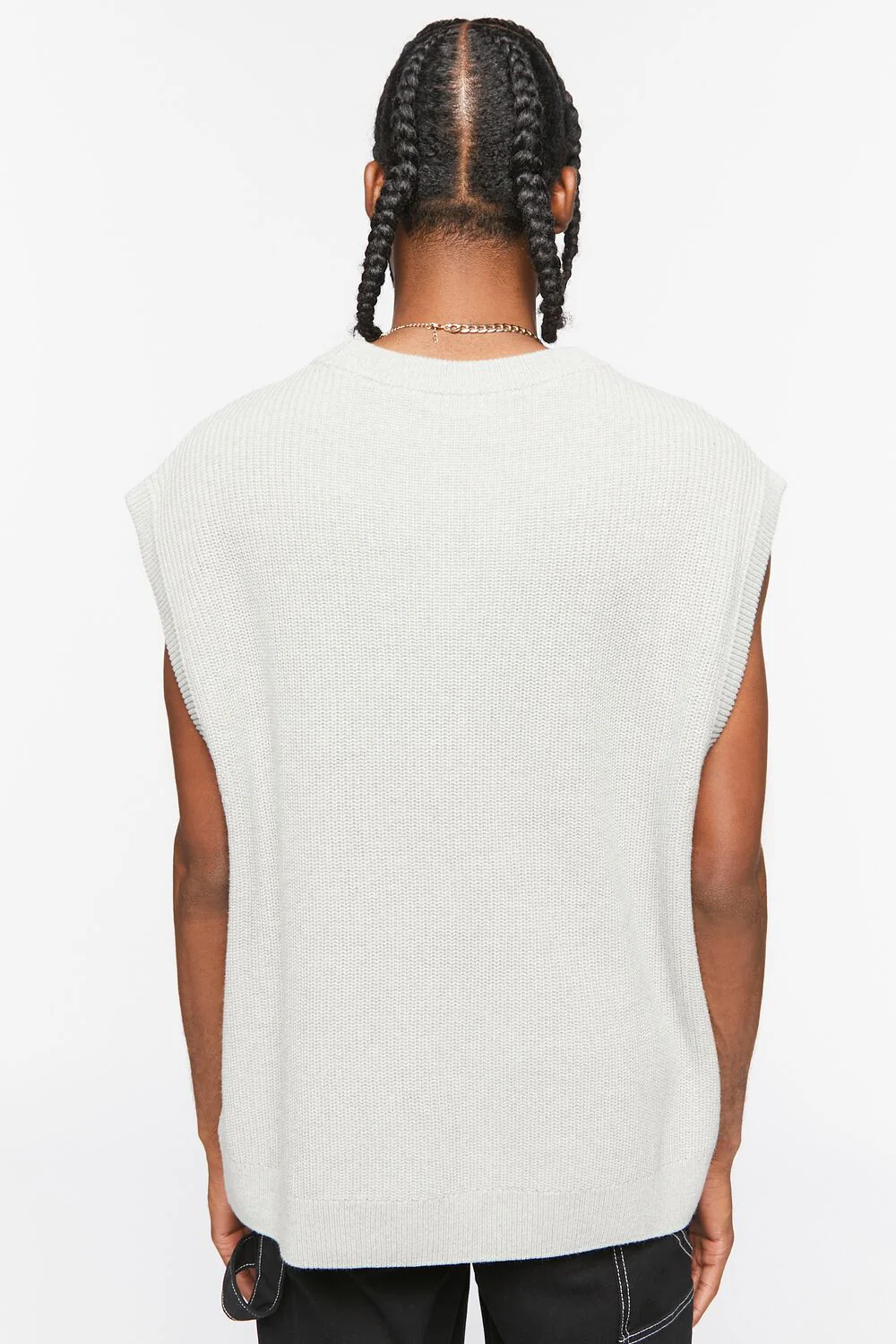Ribbed Sweater Vest - Image 3