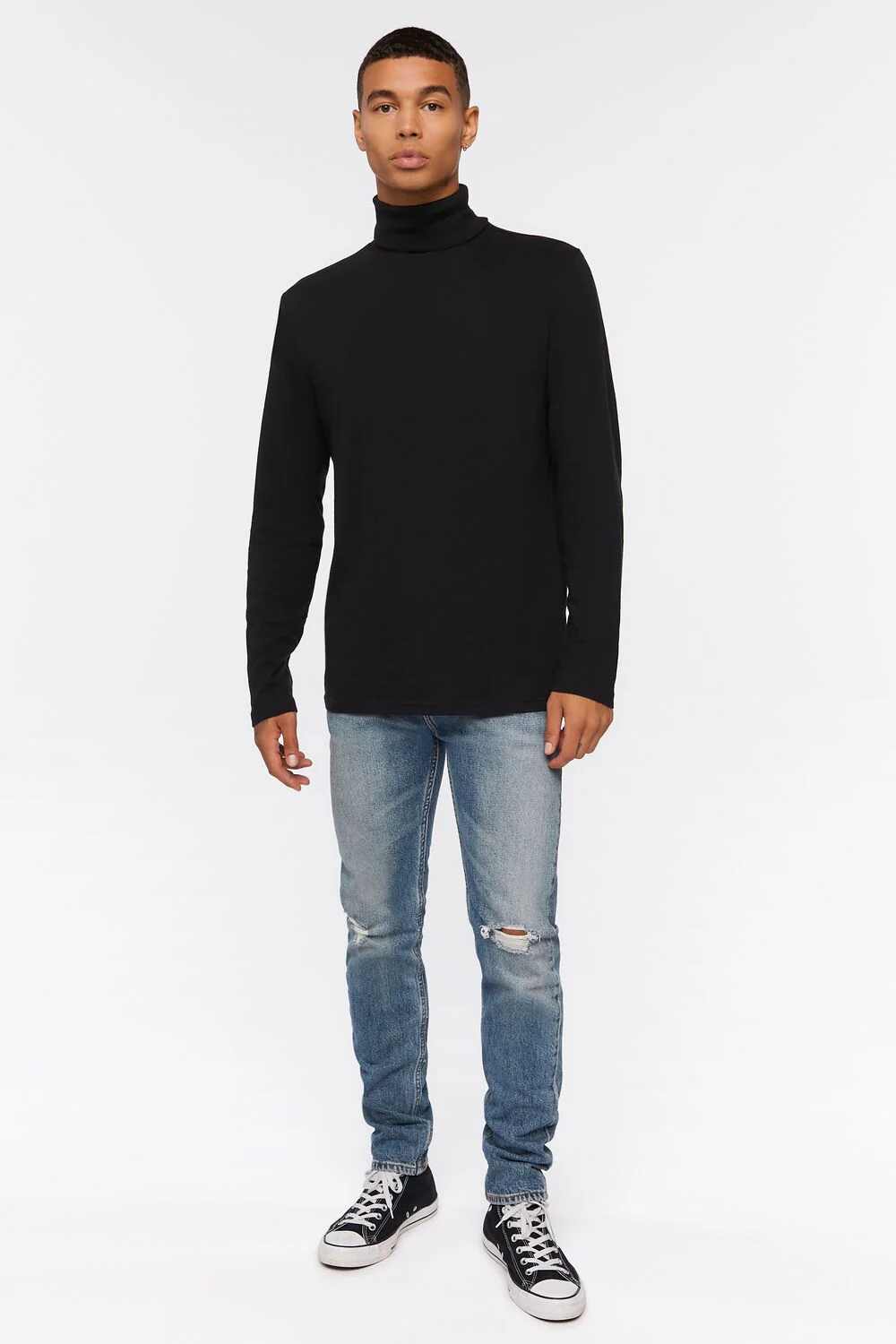 Cotton Turtleneck Top - Image 4
