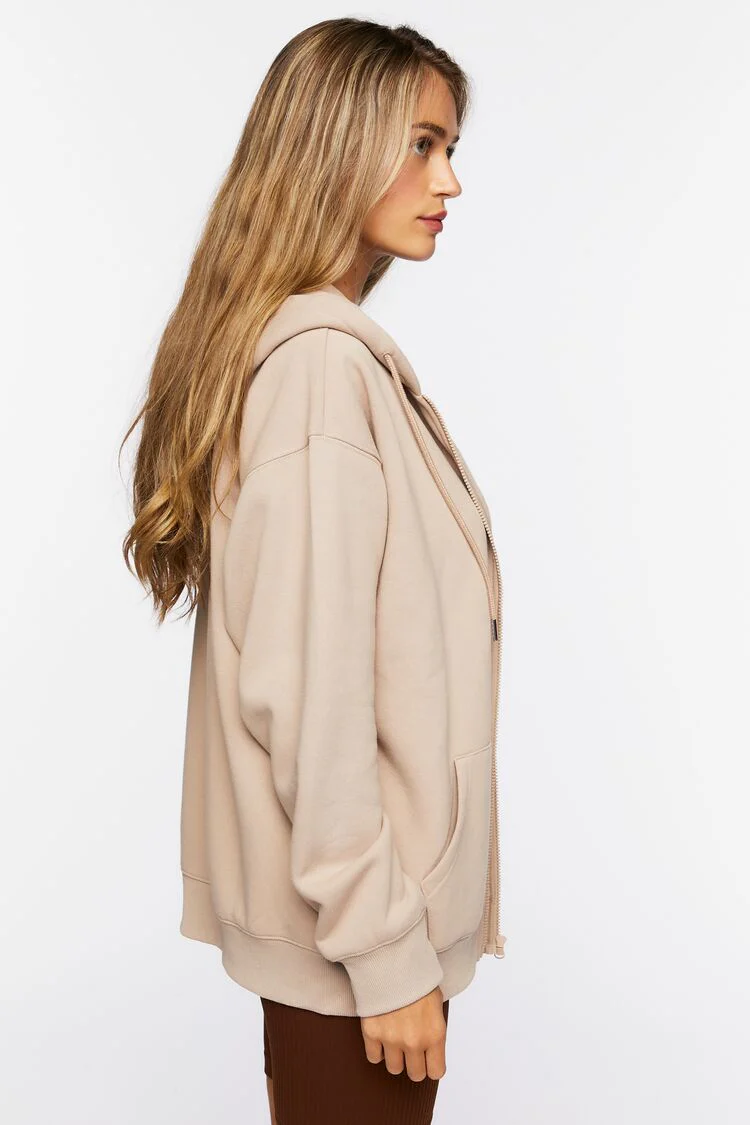 Fleece Zip-Up Hoodie - Image 2