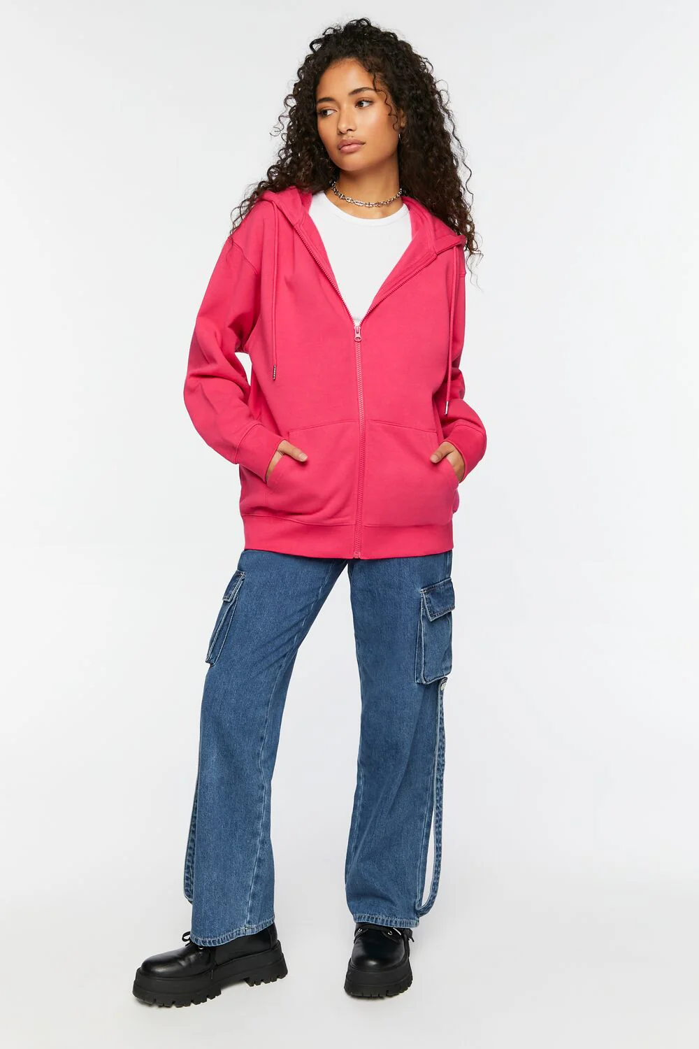 Fleece Zip-Up Hoodie - Image 9