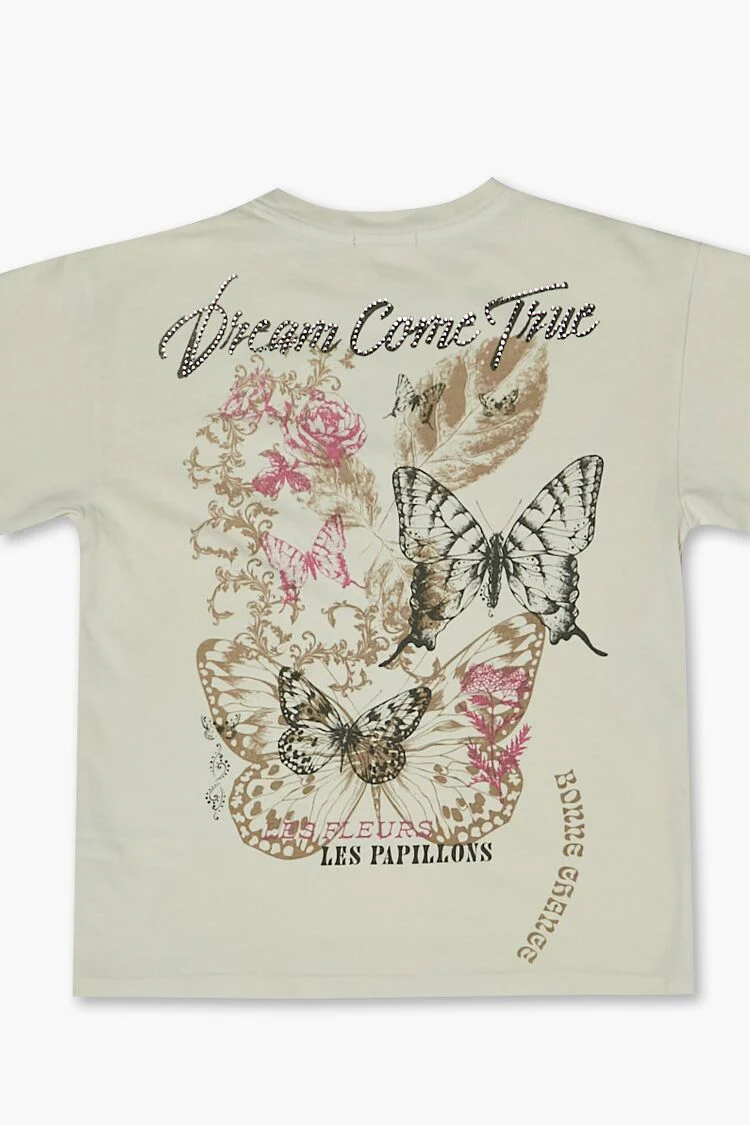 Girls Dreams Come True Graphic Tee (Kids) - Image 4