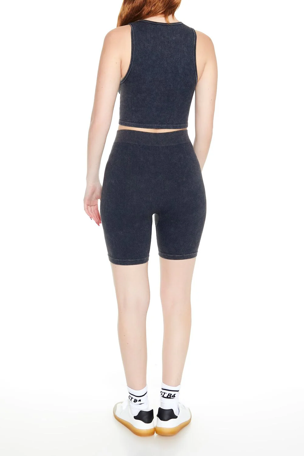 Seamless Ribbed Biker Shorts - Image 23