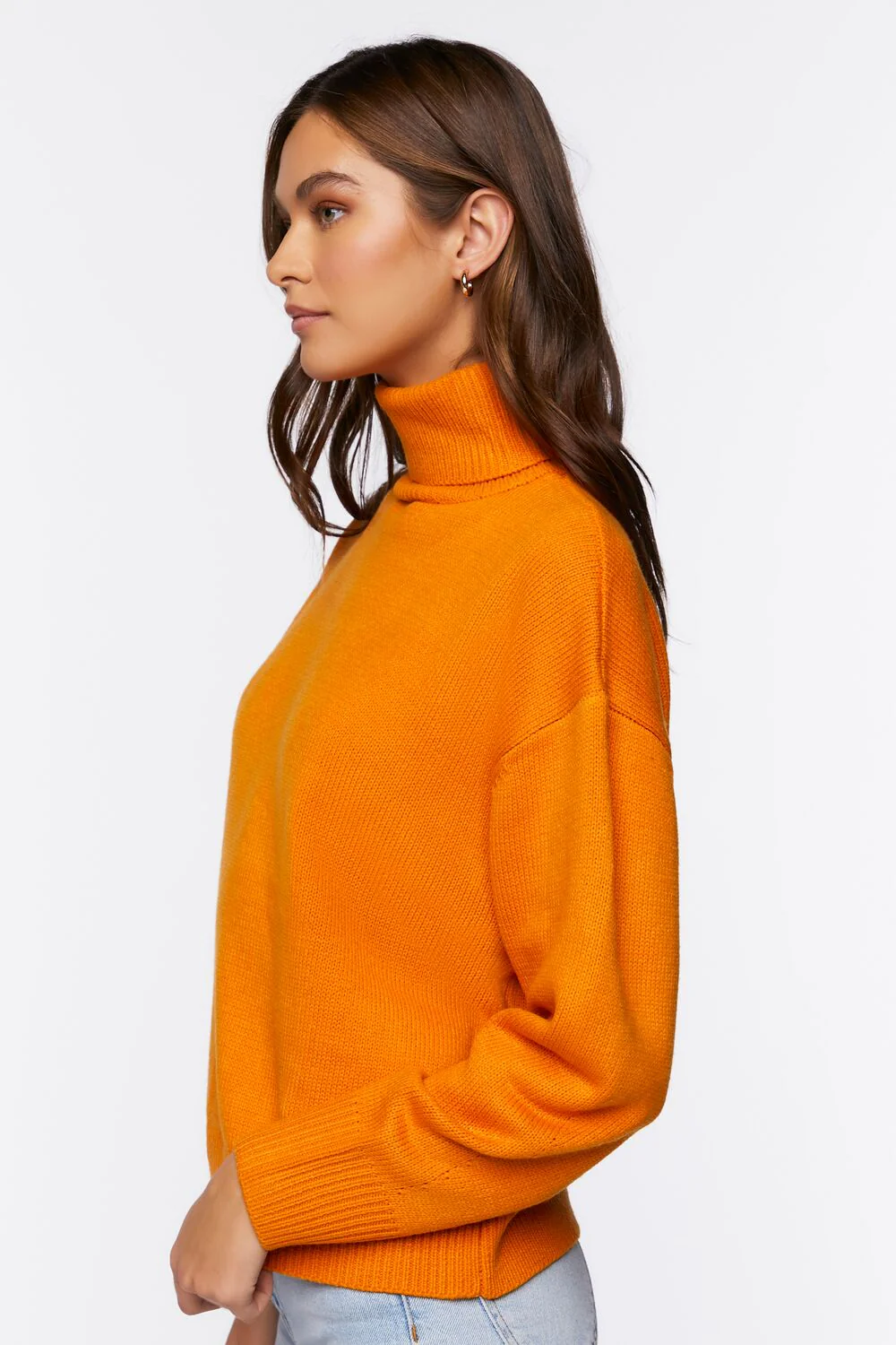 Drop-Sleeve Turtleneck Sweater - Image 2