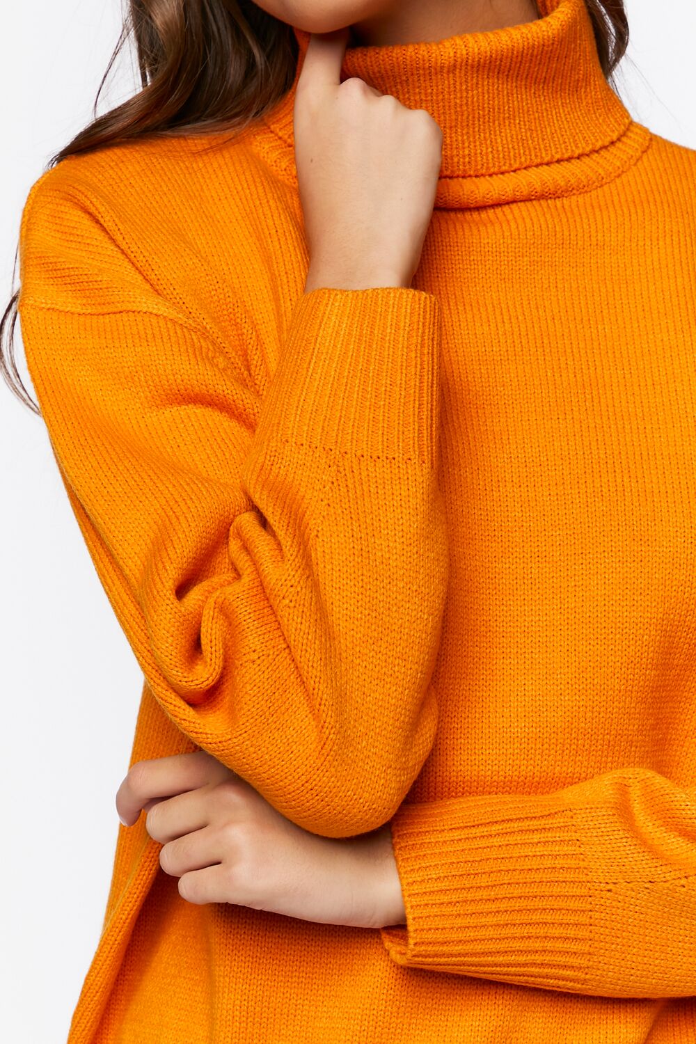 Drop-Sleeve Turtleneck Sweater - Image 5