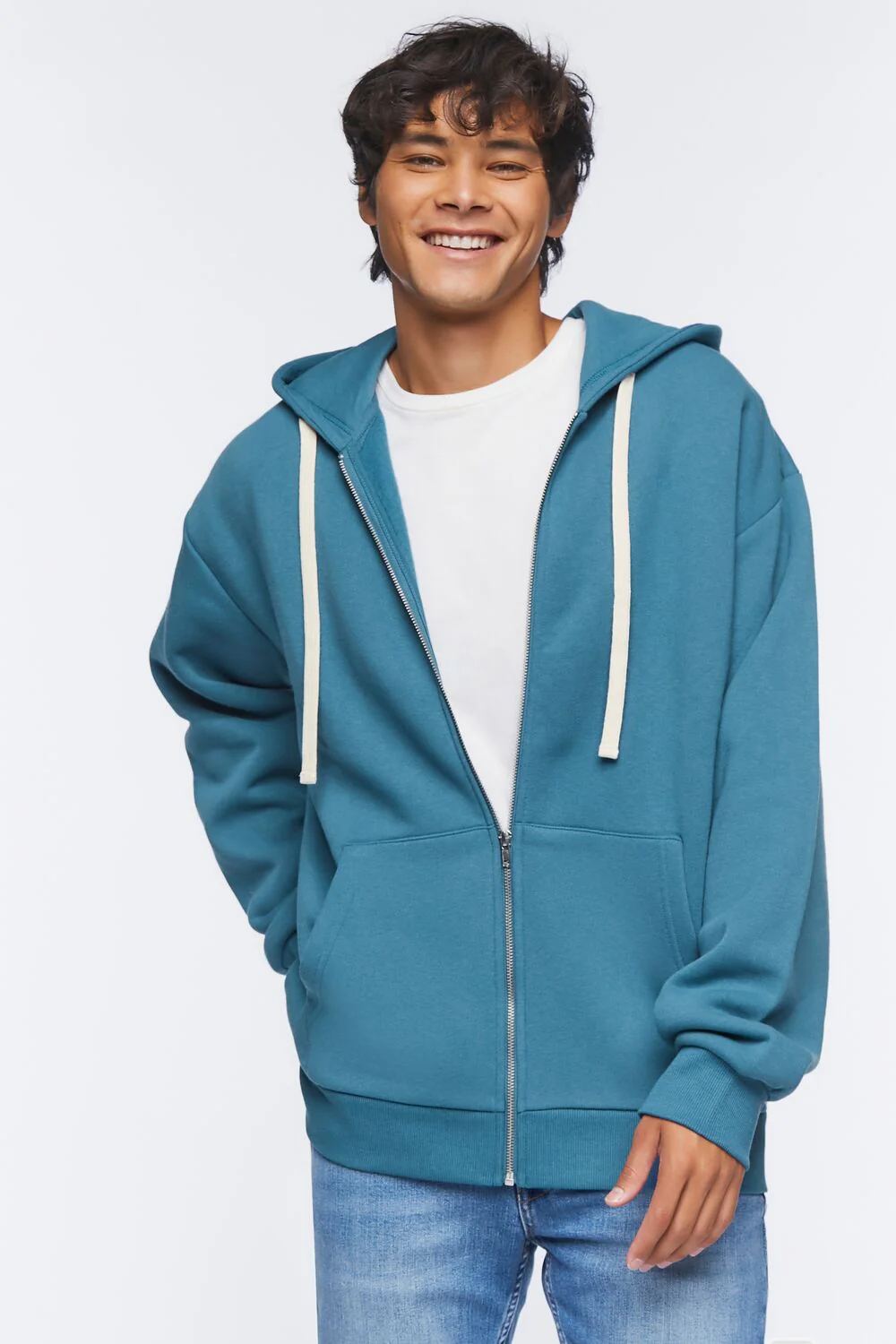 Fleece Zip-Up Hoodie - Image 5