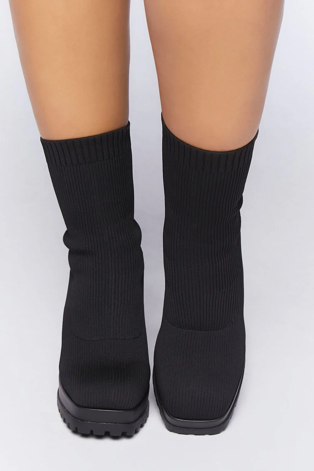 Ribbed Sock Booties (Wide) - Image 4