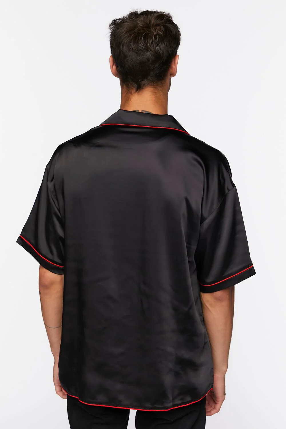 Youth of Today Graphic Satin Shirt - Image 3