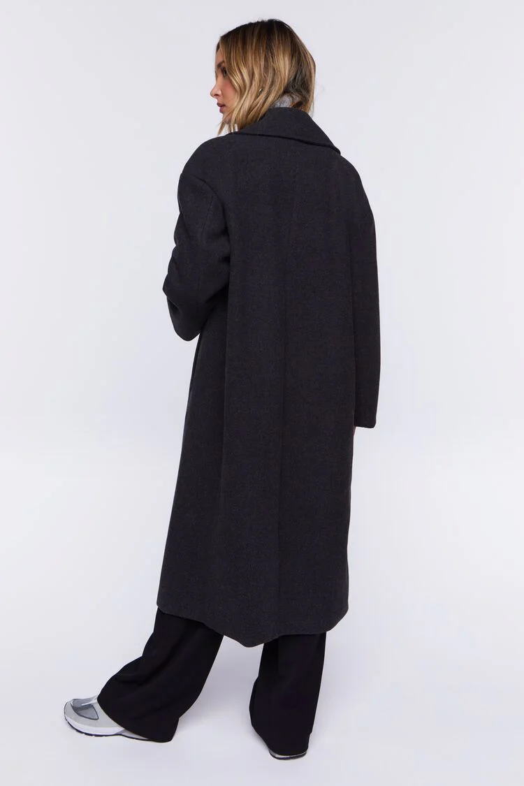 Double-Breasted Duster Coat - Image 3