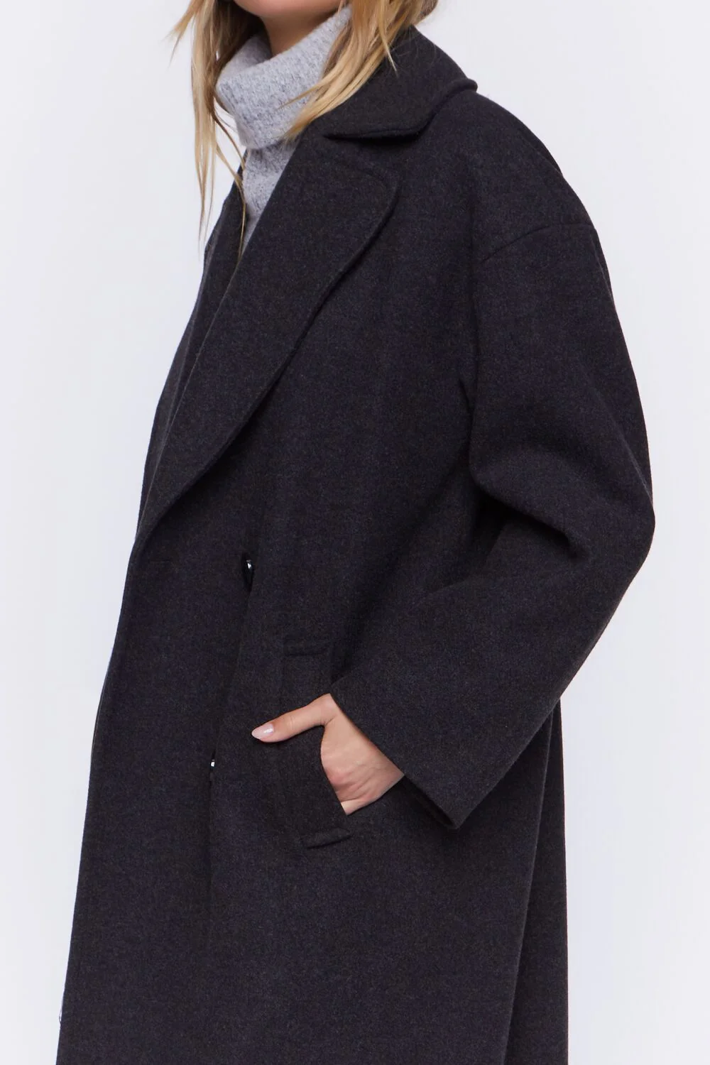Double-Breasted Duster Coat - Image 6