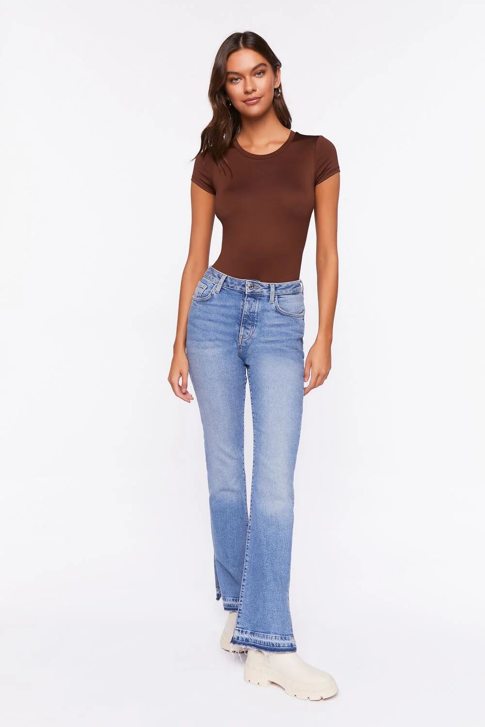 Crew Short-Sleeve Tee Bodysuit - Image 9