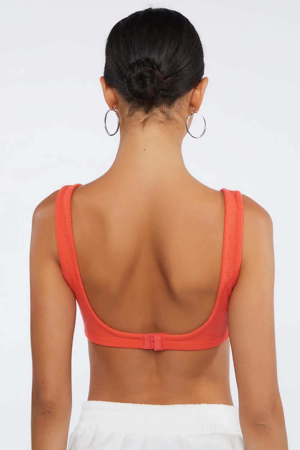 Ribbed Cropped Tank Top - Image 3