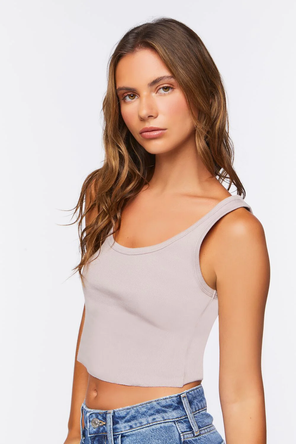 Cropped Tank Top - Image 18