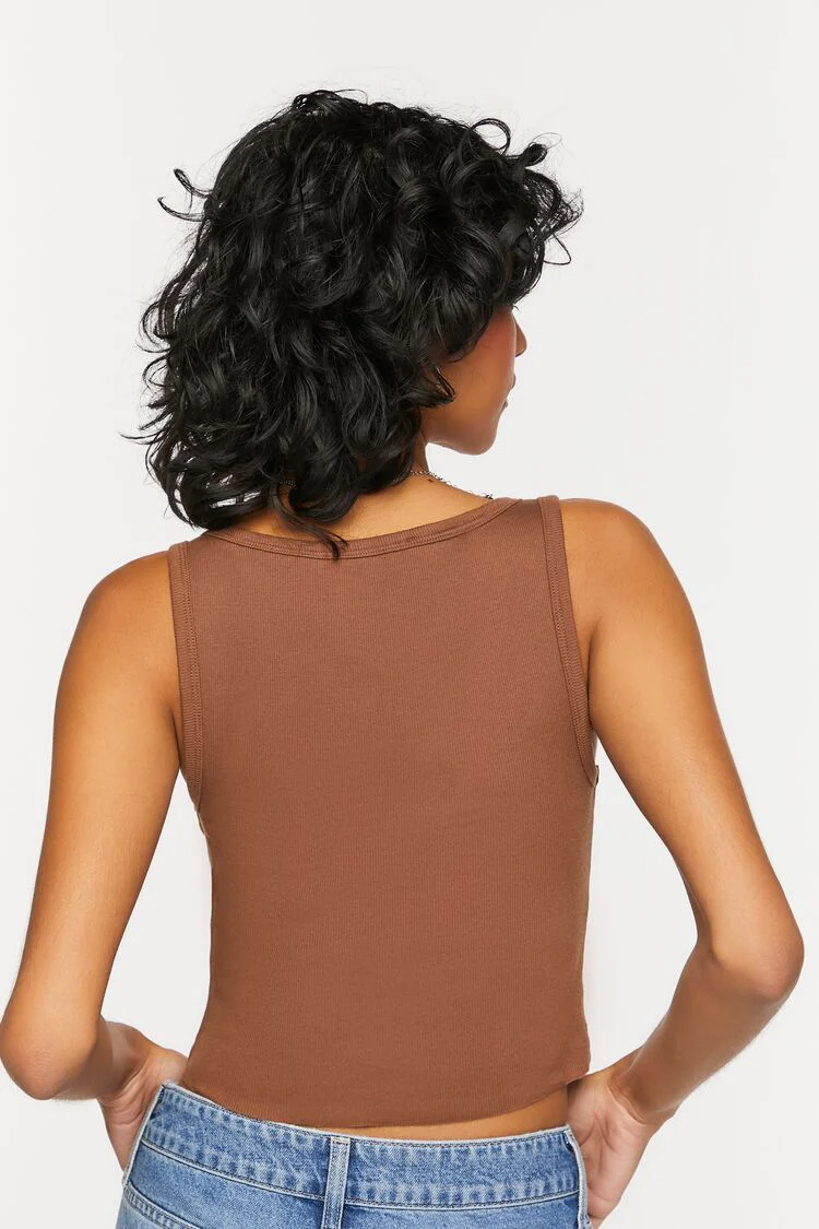 Cropped Tank Top - Image 32