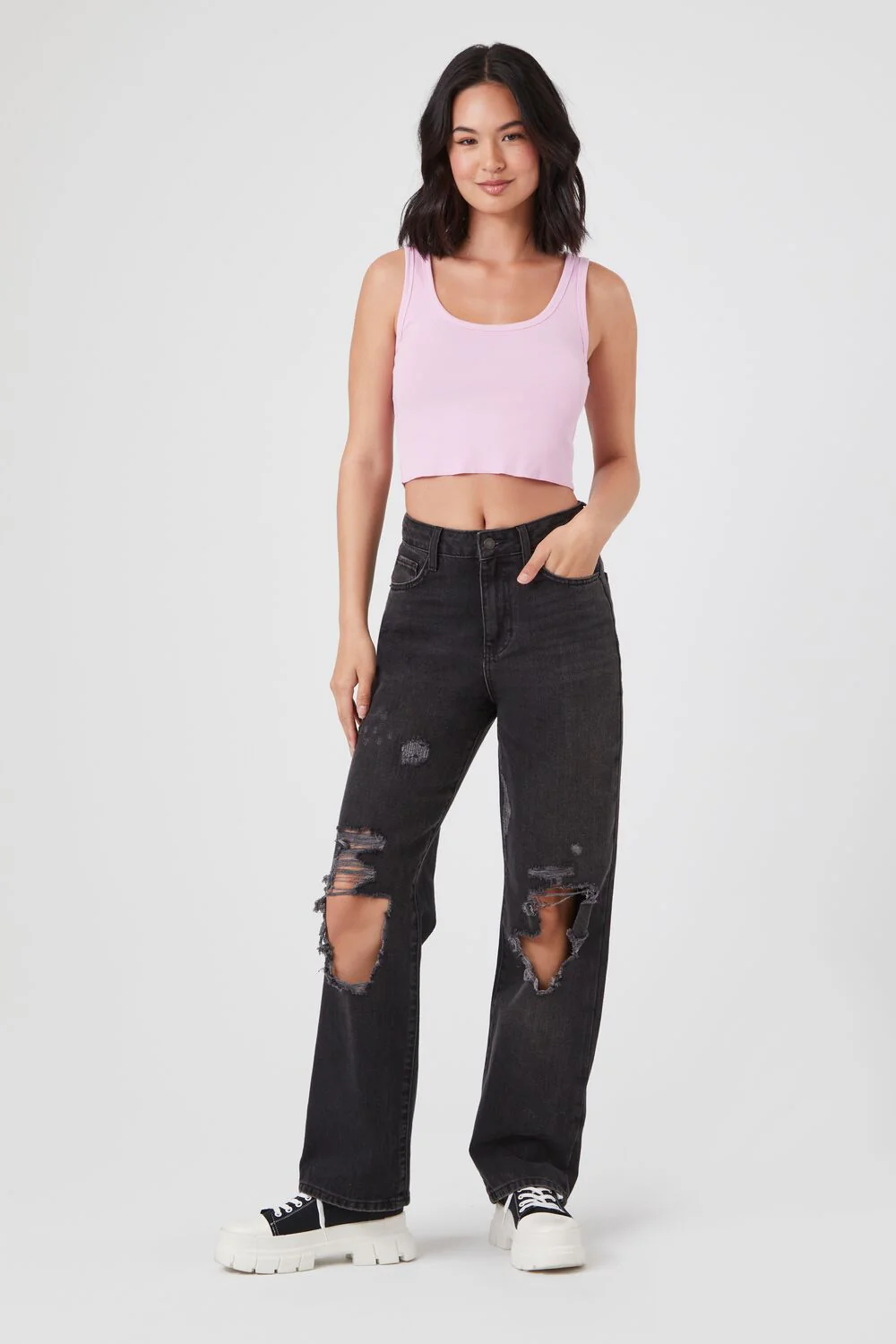 Cropped Tank Top - Image 38