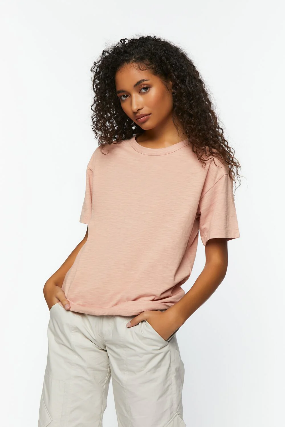 Dropped-Sleeve Crew Tee - Image 15