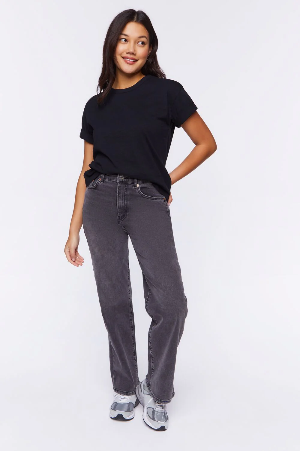 Dropped-Sleeve Crew Tee - Image 4