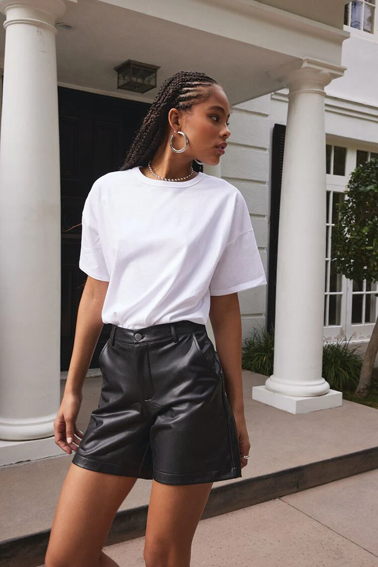 Dropped-Sleeve Crew Tee - Image 5