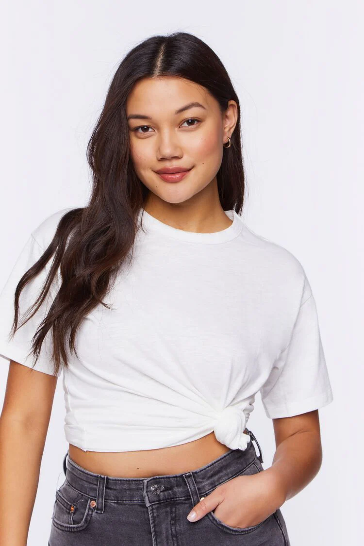 Dropped-Sleeve Crew Tee - Image 9