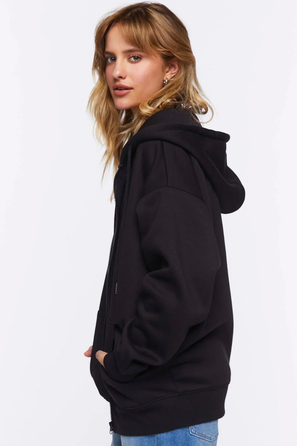 Fleece Zip-Up Hoodie - Image 2