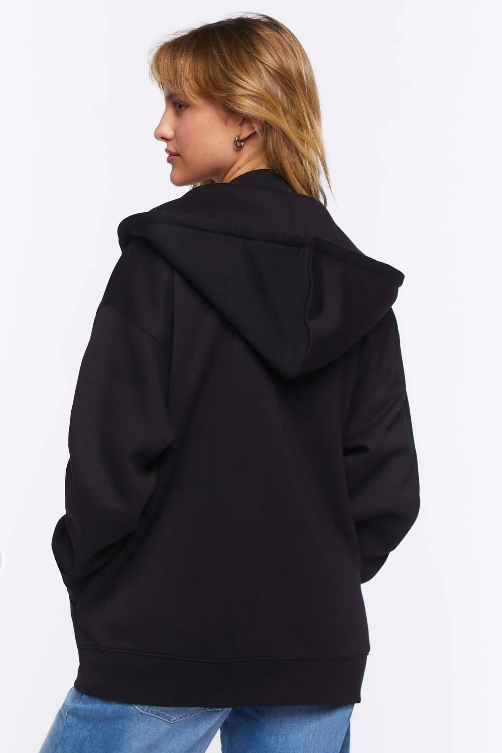 Fleece Zip-Up Hoodie - Image 3