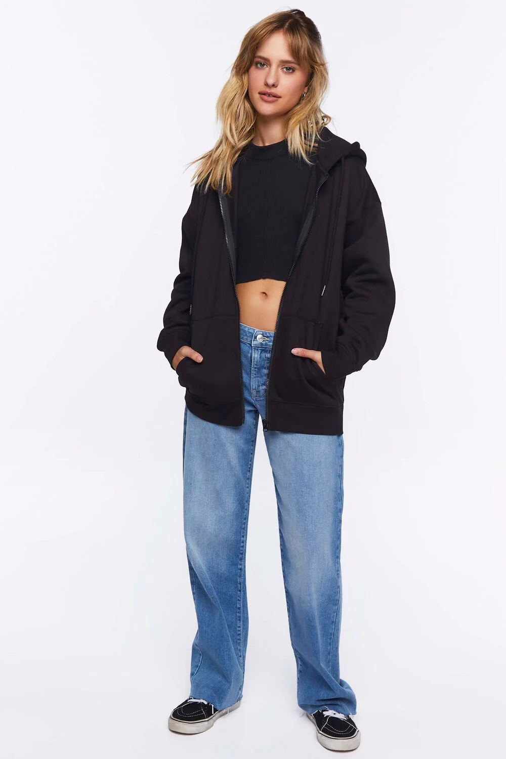 Fleece Zip-Up Hoodie - Image 4