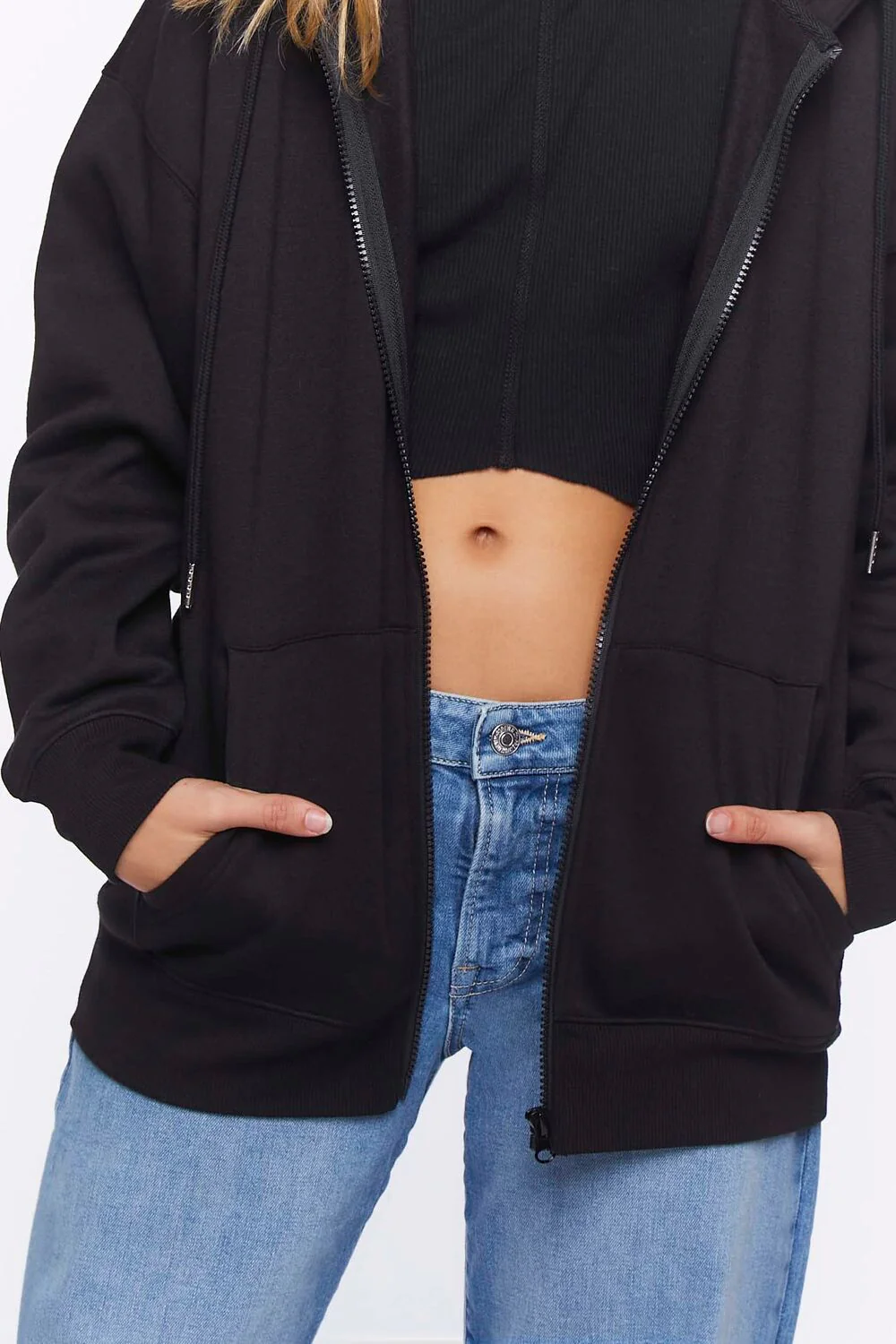 Fleece Zip-Up Hoodie - Image 5