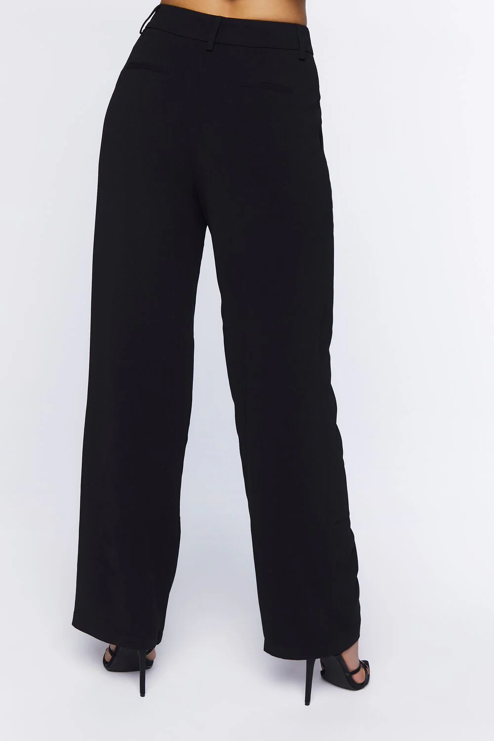 Mid-Rise Straight-Leg Trousers - Image 4