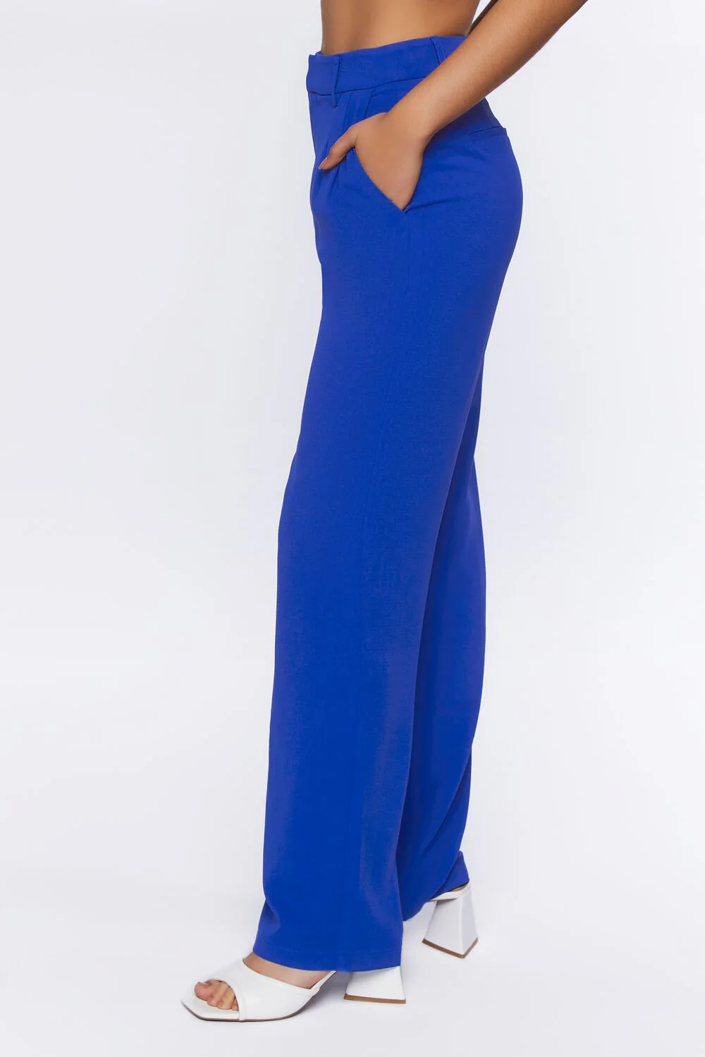 Mid-Rise Straight-Leg Trousers - Image 7