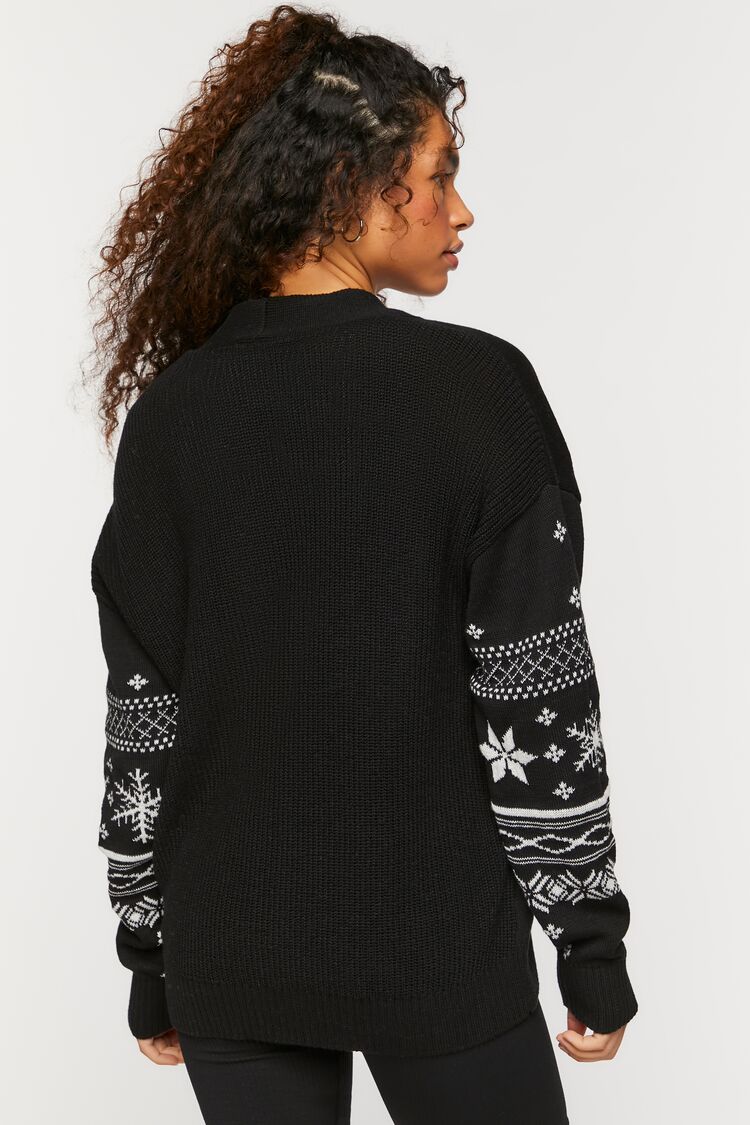 Minnie & Mickey Graphic Cardigan Sweater - Image 3