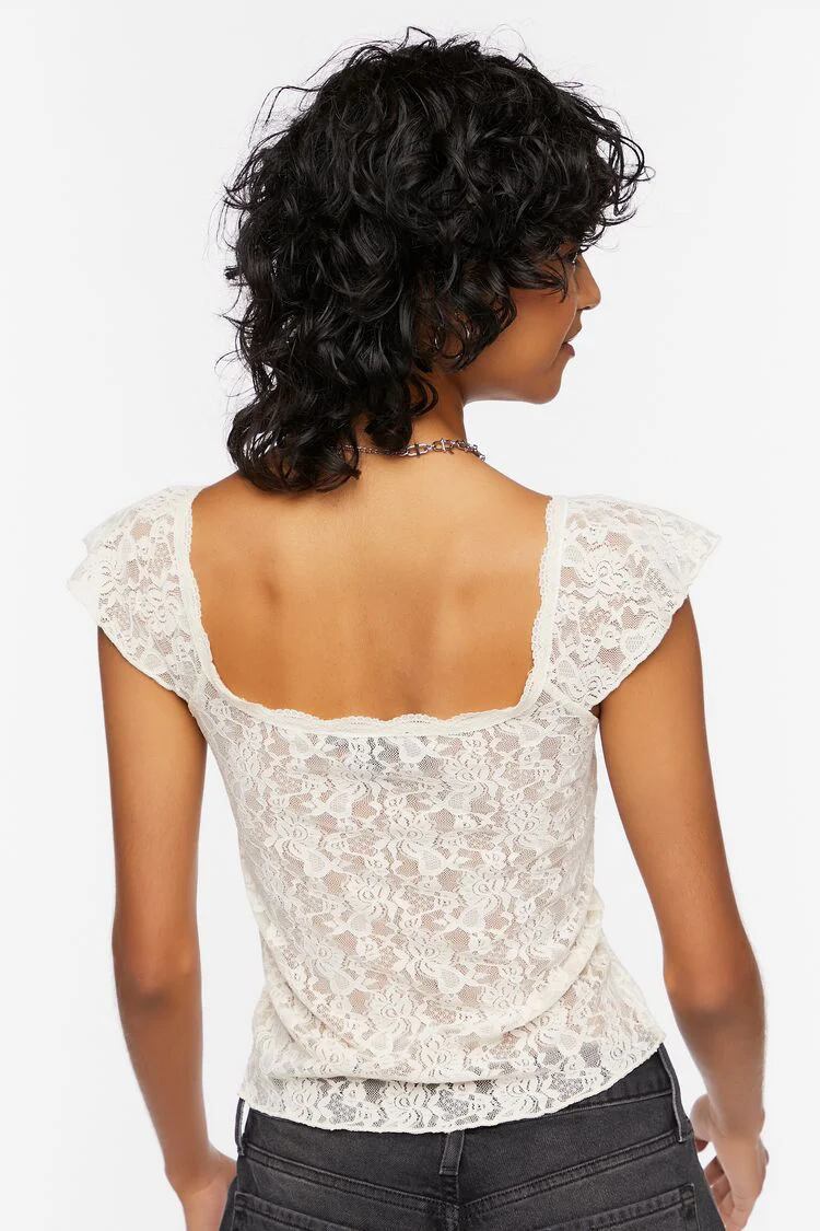 Sweetheart Lace Top - Image 3