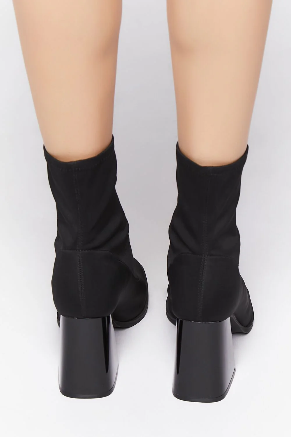Flare Heel Sock Booties - Image 3