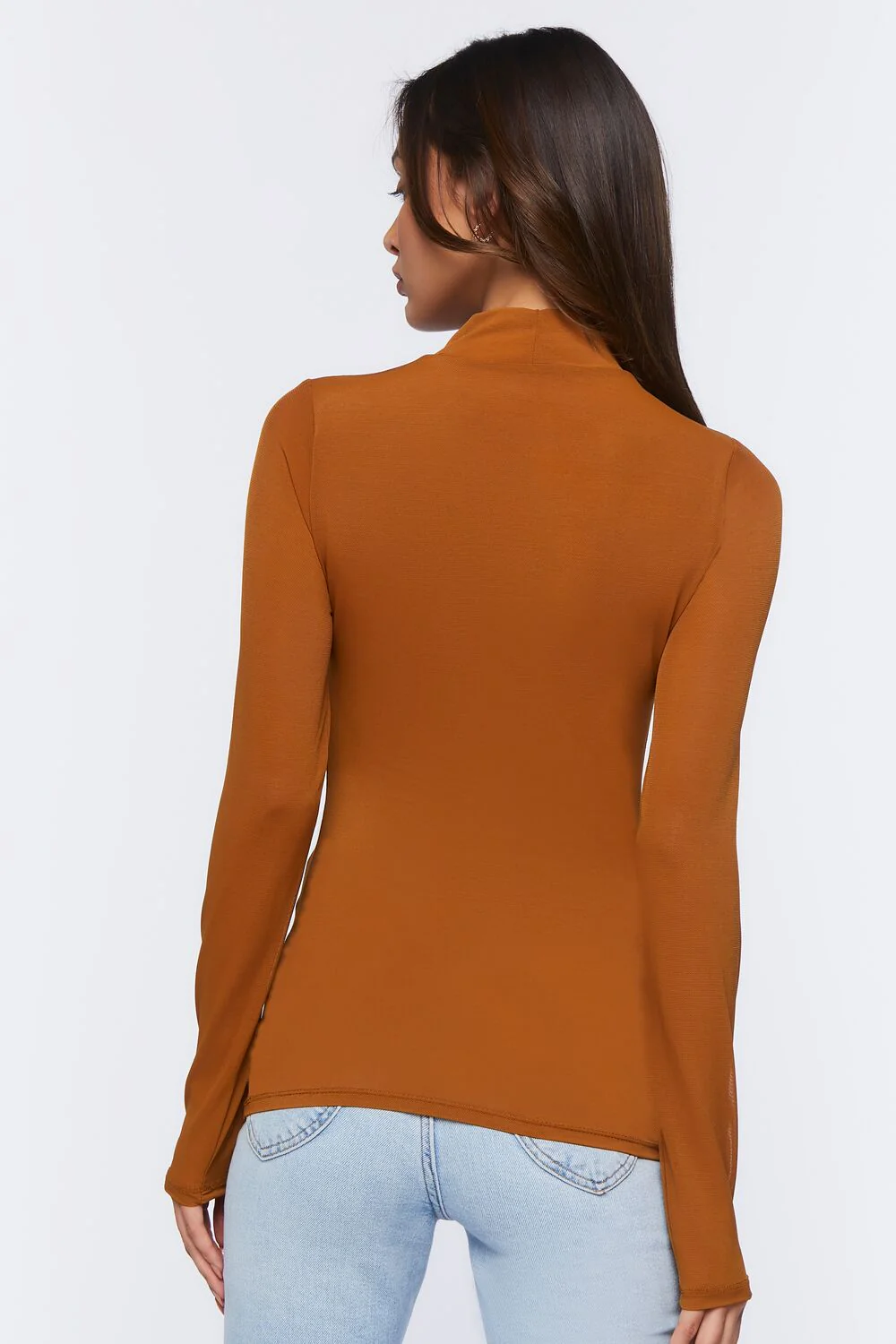 Mock Neck Long-Sleeve Top - Image 15