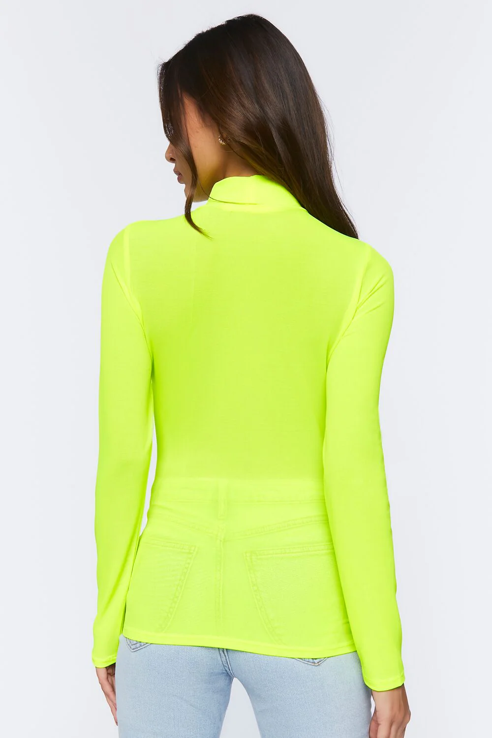 Mock Neck Long-Sleeve Top - Image 3