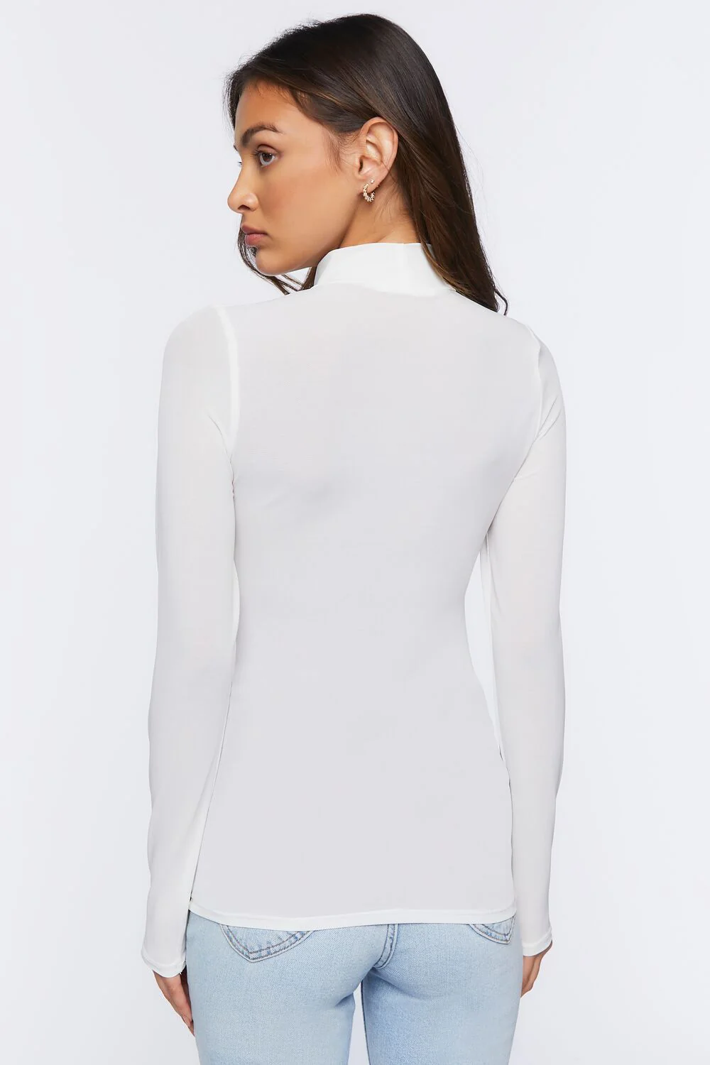 Mock Neck Long-Sleeve Top - Image 7