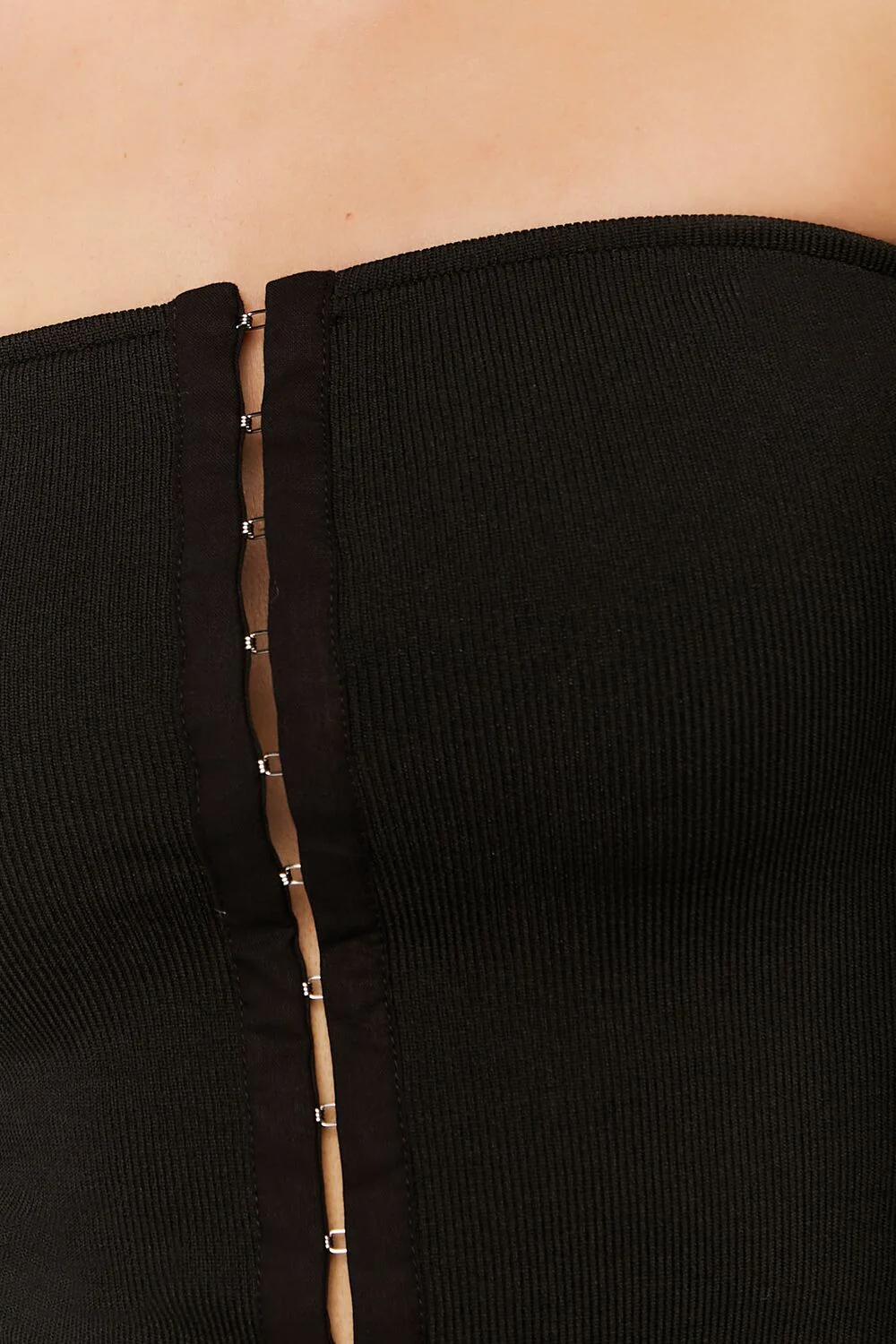 Off-the-Shoulder Hook-and-Eye Top - Image 5