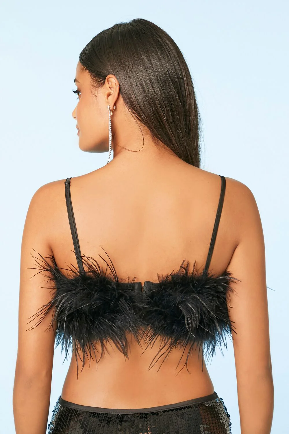 Feather Cropped Cami - Image 10