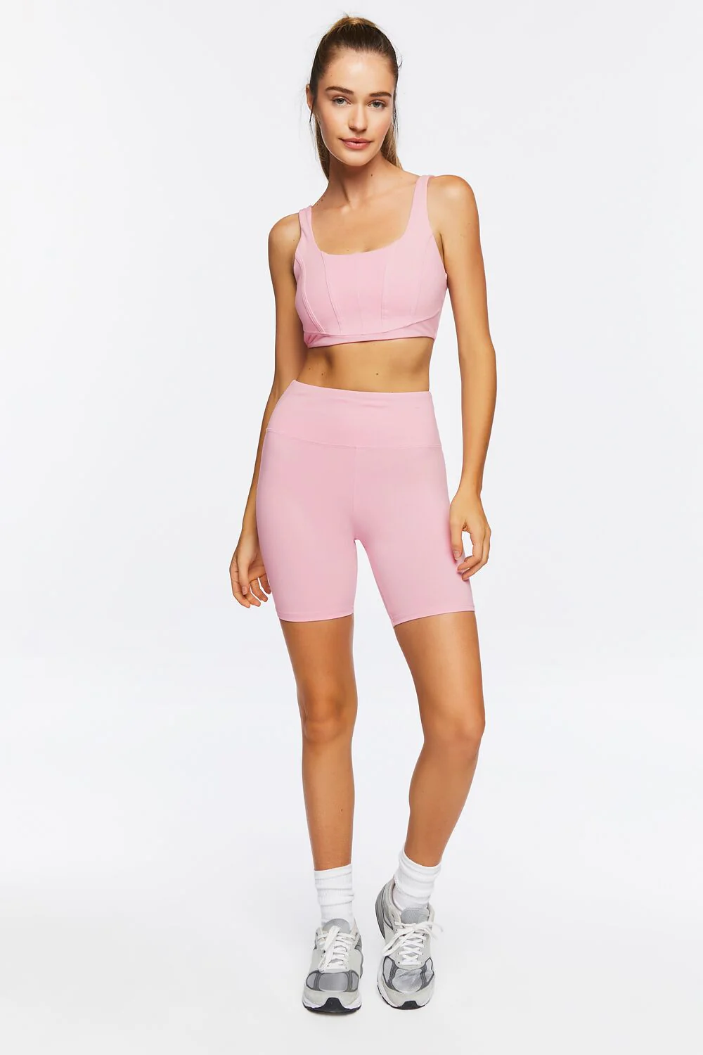 Longline Corset Sports Bra - Image 4