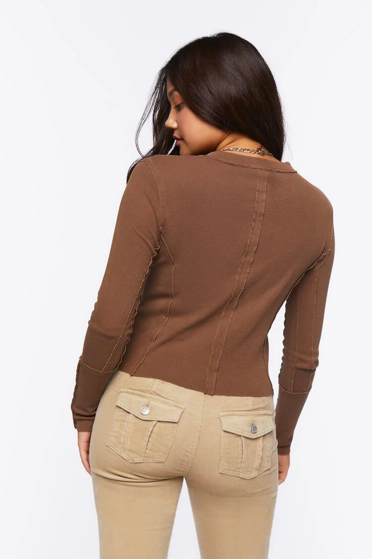 Reverse Long-Sleeve Thermal Tee - Image 3