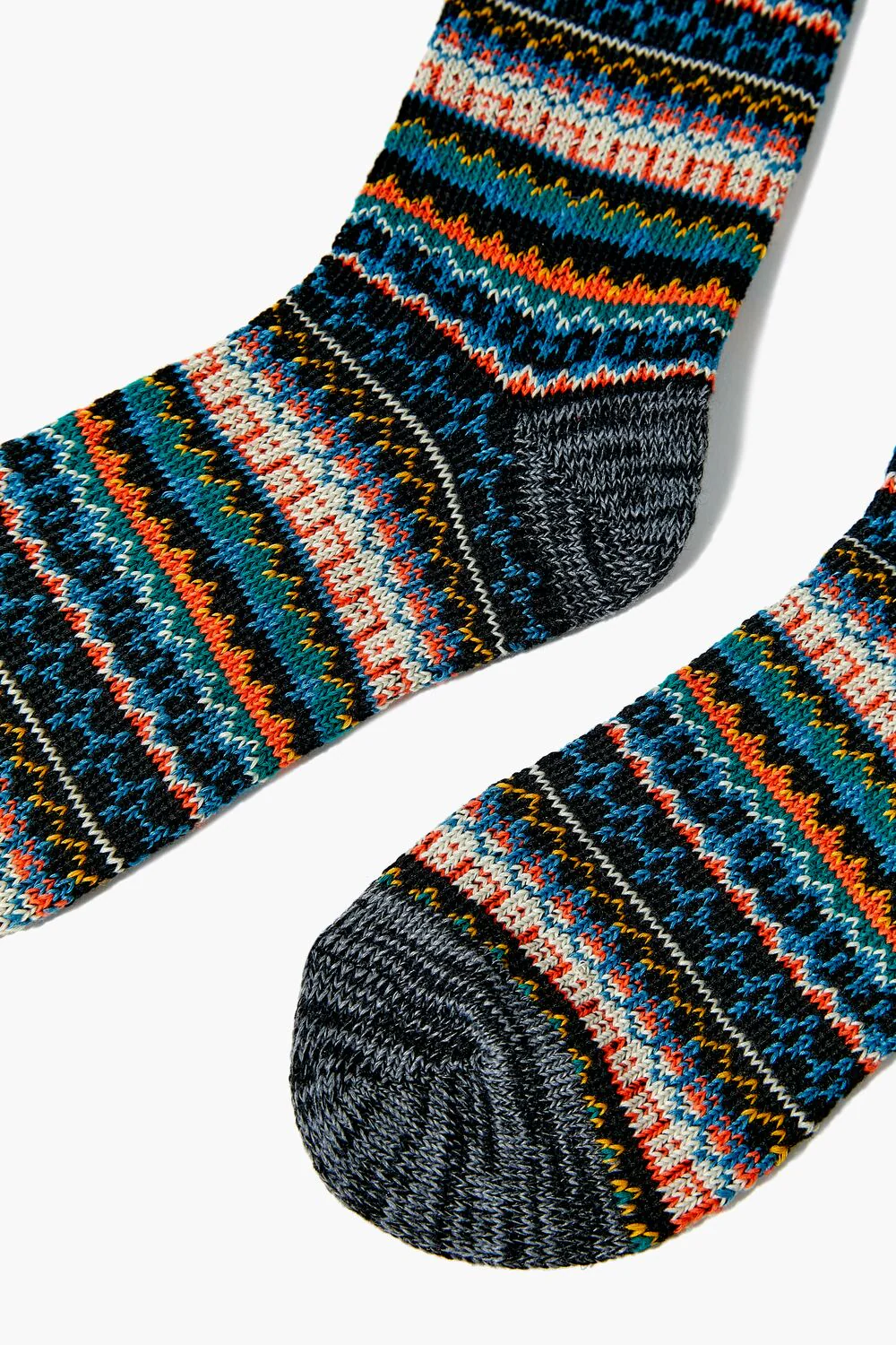 Fair Isle Crew Socks - Image 3