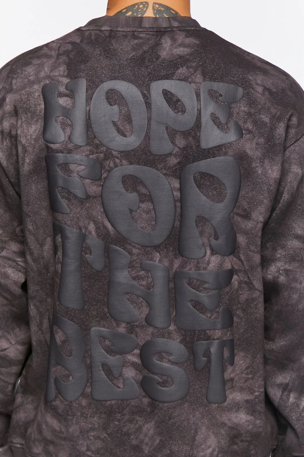 Hope For The Best Acid Wash Pullover - Image 6