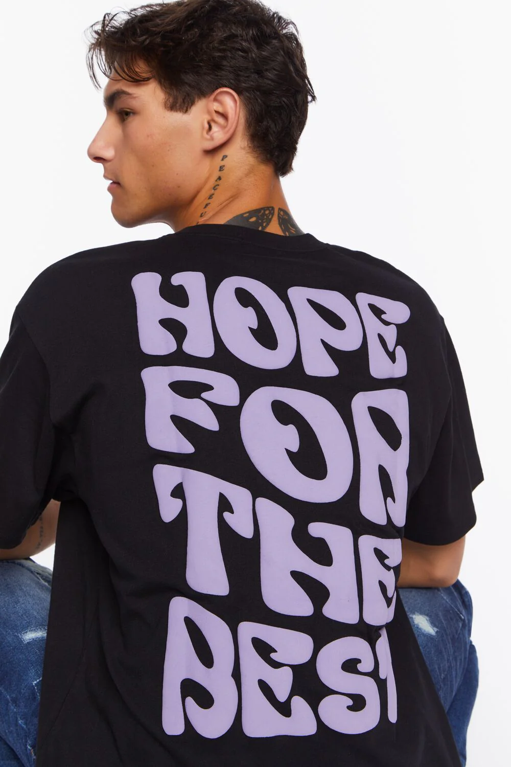 Hope For The Best Graphic Tee - Image 3