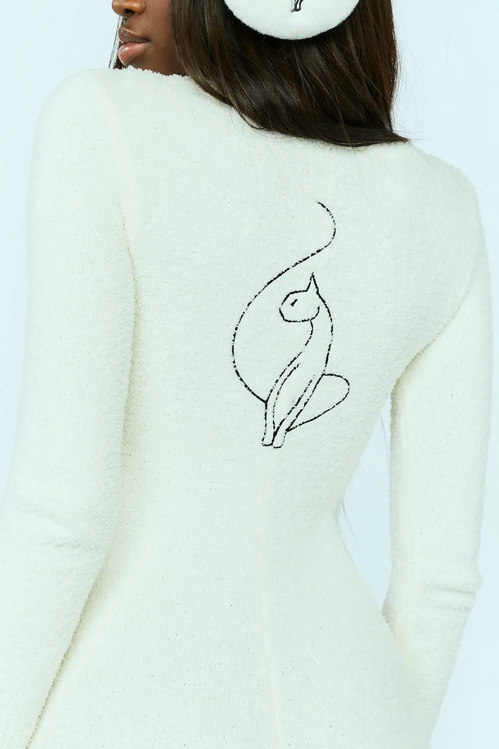 Baby Phat Fuzzy Lounge Romper - Image 6