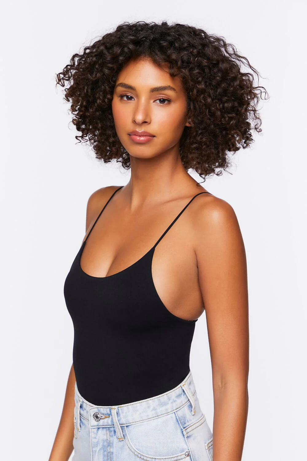 Seamless Cutout Cami Bodysuit - Image 2